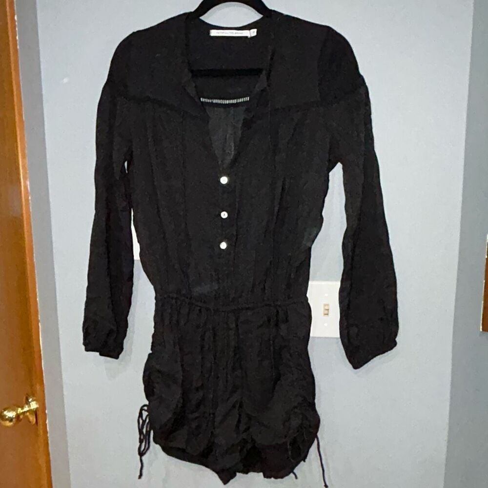 Faithfull the Brand‎ Revolve black cinched romper size S